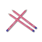 Y-PLUS+ Eraser Pen Set - 3 Pens & 1 Sharpener - Non-Toxic