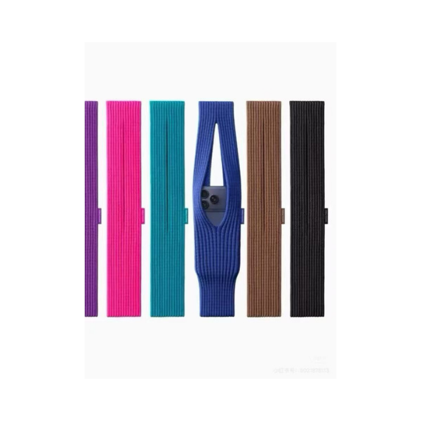iPhone Pocket 80cm Single-Shoulder Phone Pocket Mini Short Strap Accessory for All Variants, Lightweight Hands-Free Phone Holder with Adjustable Cord for Daily Use