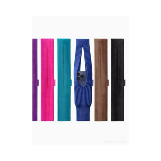 iPhone Pocket 80cm Single-Shoulder Phone Pocket Mini Short Strap Accessory for All Variants, Lightweight Hands-Free Phone Holder with Adjustable Cord for Daily Use