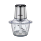 GeneralGold Food Chopper 400W, 1.2L Glass Bowl, 2-Speed Control, Stainless Steel Blades, Anti-Skid Design, Safety Lock System