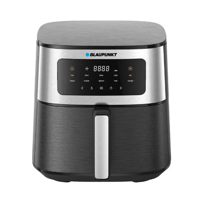 Blaupunkt Digital Air Fryer 1500W – 5L Large Capacity, 10 Preset Cooking Menus, Rapid Air Circulation, LED Display, Cool Touch Design, Low Oil Frying, Non-Stick Basket