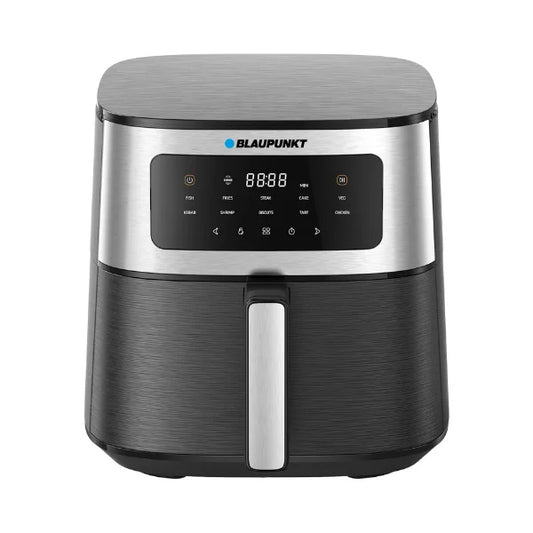 Blaupunkt Digital Air Fryer 1500W – 5L Large Capacity, 10 Preset Cooking Menus, Rapid Air Circulation, LED Display, Cool Touch Design, Low Oil Frying, Non-Stick Basket