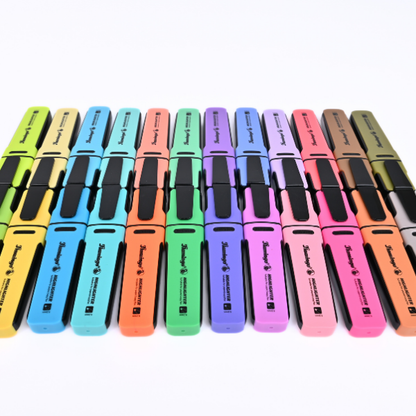 Flamingo Highlighters - 30 Assorted Colors - Quick-Drying & Non-Toxic