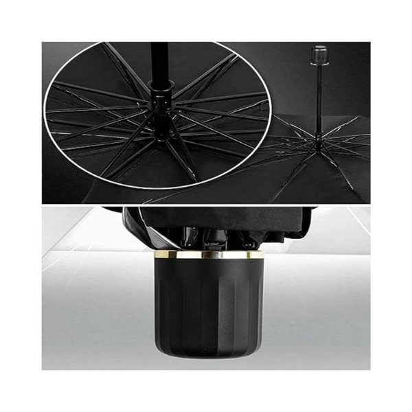 Car Windshield Sun Shade Umbrella,UV Sunshade Umbrella Windshield Block Cover,Foldable Sun Visor Windshields Sun Shade Cover for Most with Leather storage pocket 140 * 80cm