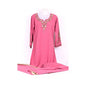 Embroidered Women’s Salwar Kameez Suit Set with Dupatta – Traditional Ethnic Dress for Wedding, Party & Festive Wear - Pink